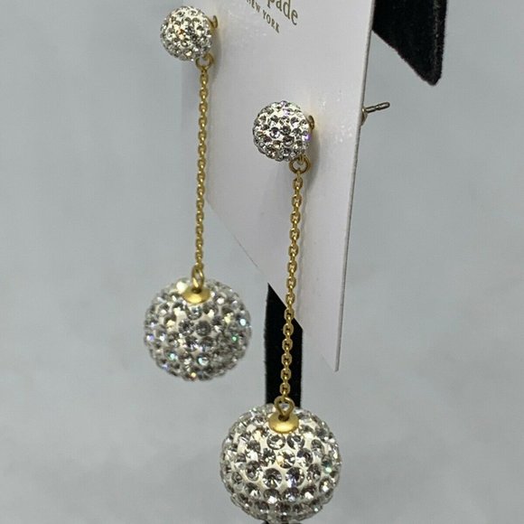 Kate Spade Razzle Dazzle Crystal Dangle Earrings - Picture 6 of 8